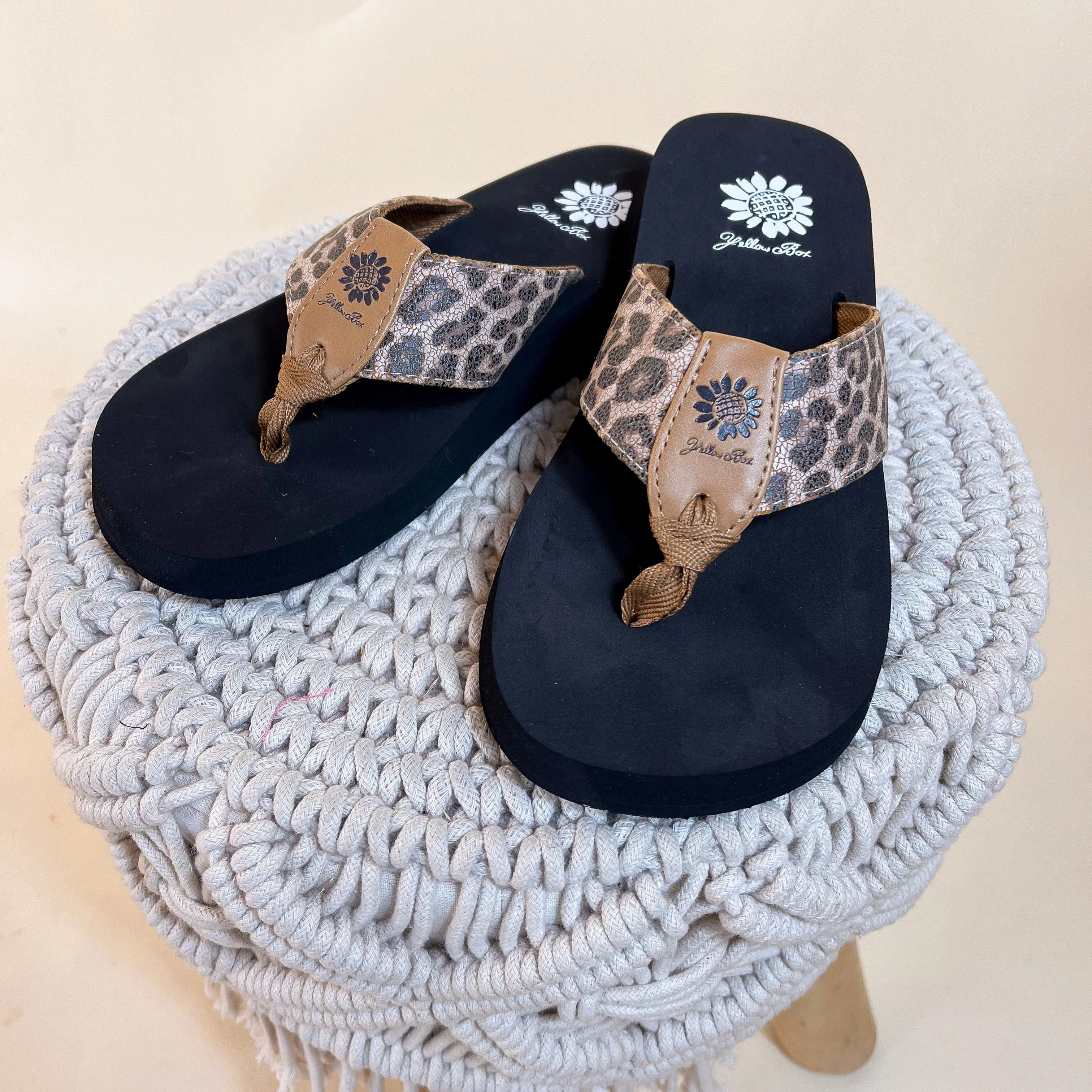 Yellow Box | Ferlia Flip Flop in Natural